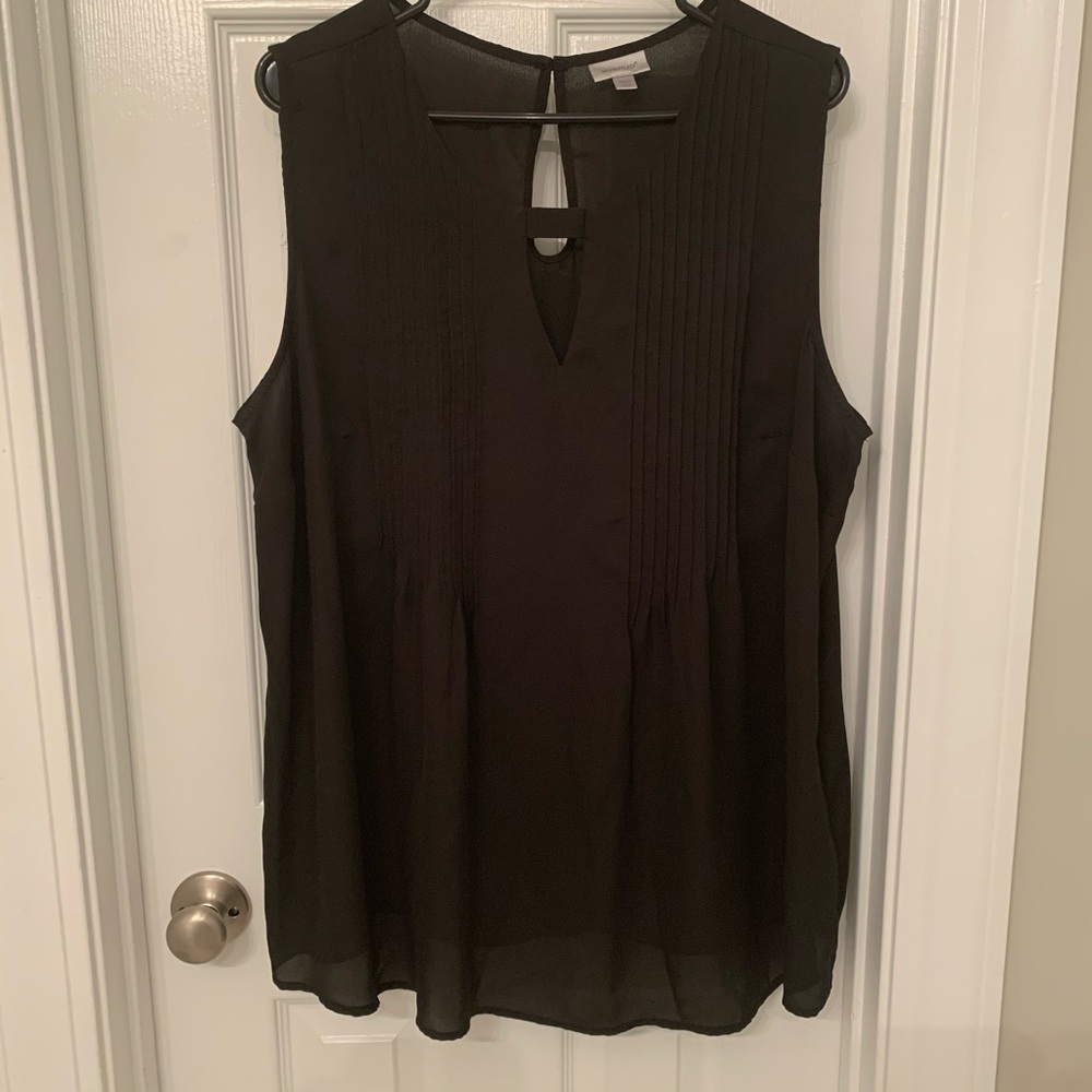 Avenue Black Tank - Size 18/20